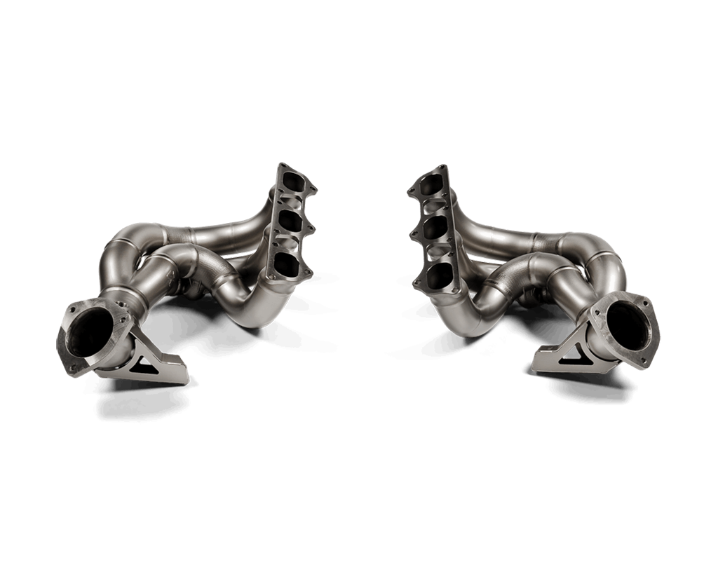 Akrapovič Evolution Header Set Porsche 718 Cayman GT4 RS