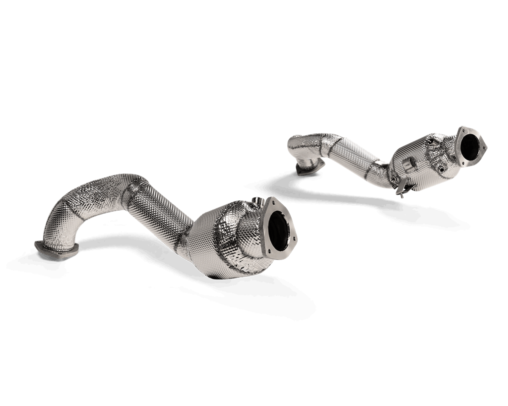 Akrapovič Link Pipe Set Porsche 718 Cayman GT4 RS