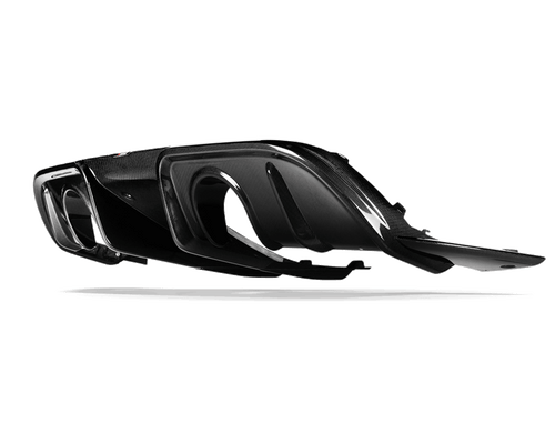 Akrapovič Rear Carbon Fiber Diffuser Porsche 718 Cayman GT4 RS gloss