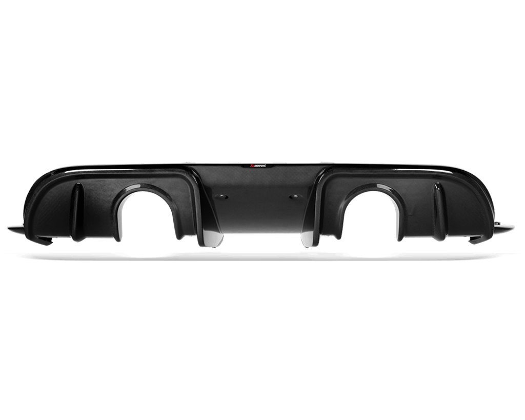 Akrapovič Rear Carbon Fiber Diffuser Porsche 718 Cayman GT4 RS