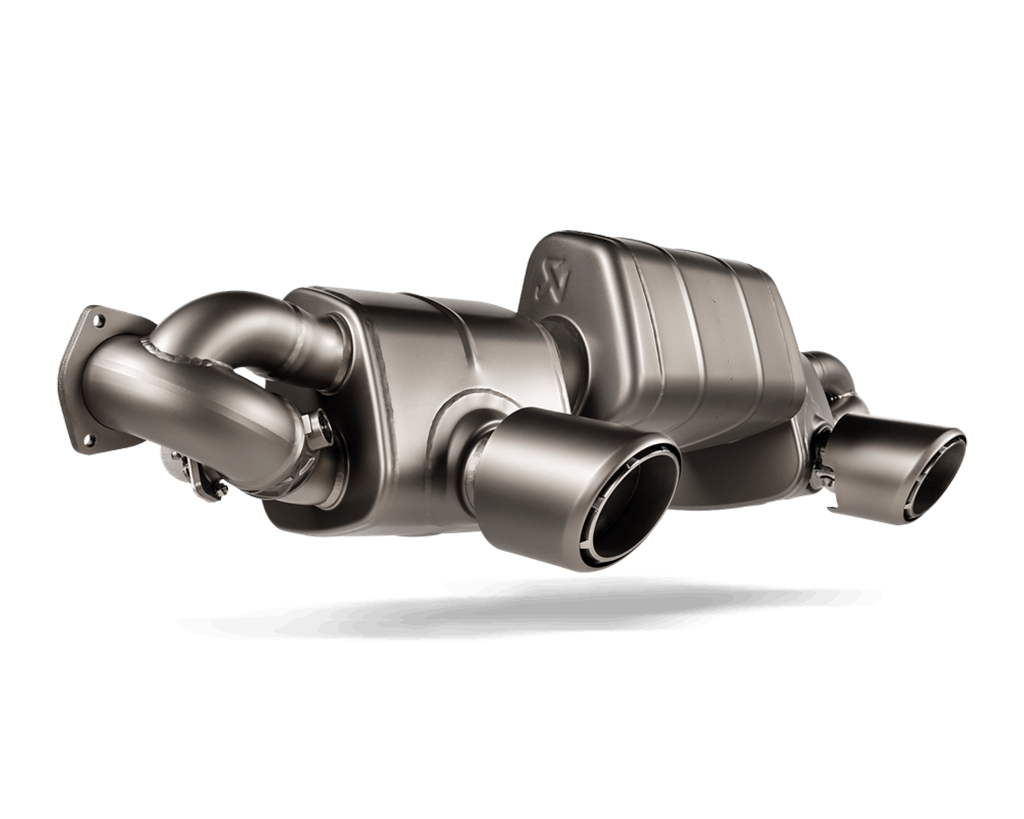 Akrapovic exhaust Porsche 718 GT4 RS Cayman