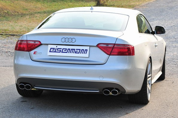 Eisenmann 4 x 90 x 70 mm prestatie-uitlaat // Audi A5 B8 2.0 