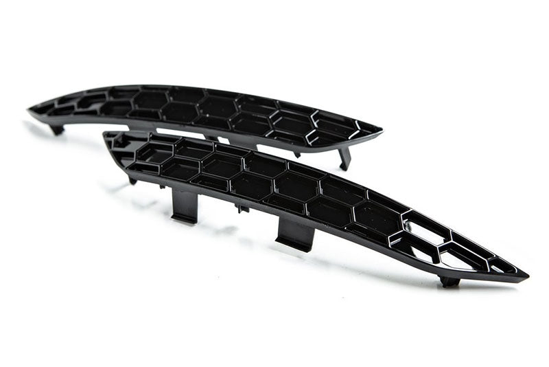 acexxon audi b9 a5 s5 rear reflector insertdelete  honeycomb gloss black 