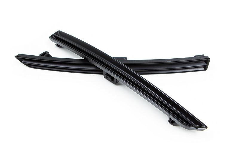 acexxon bmw f82 m4 rear reflectors delete slat satin black 