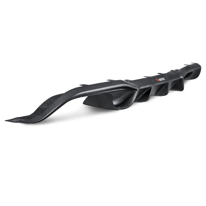 akrapovic carbon diffuser matte bmw m2 competition f87n 