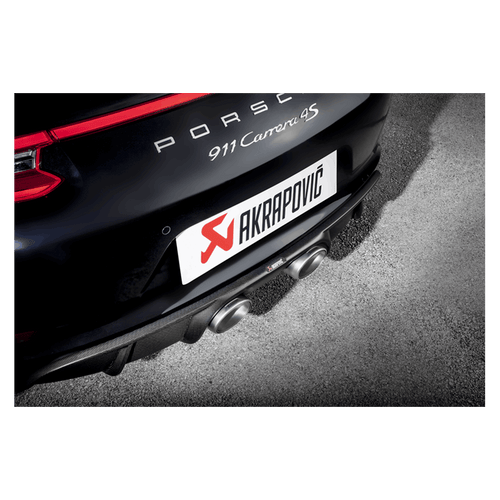 Akrapovic Carbon Matte Diffuser for Porsche 991.2