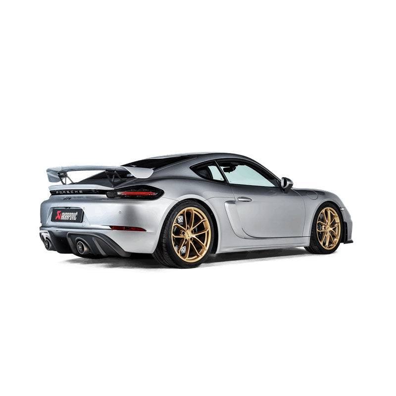 Akrapovic Koolstof Diffusor Porsche GT4 718 Cayman - OPF/GPF