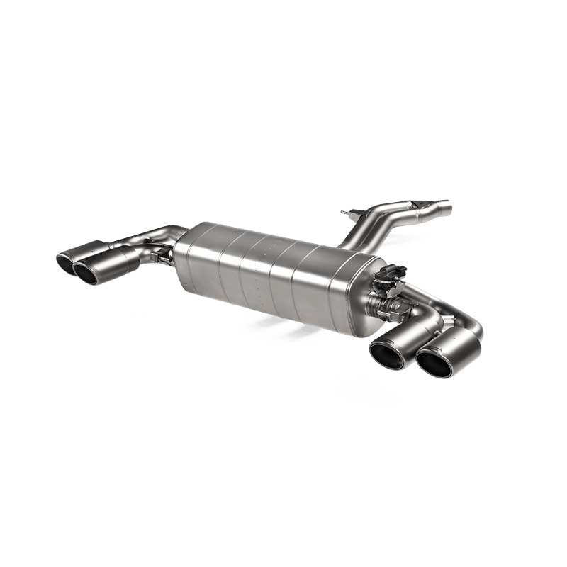 akrapovic exhaust porsche cayenne coupe 536 titanium tailpipes 