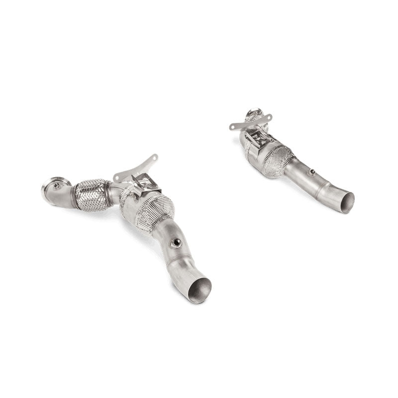 akrapovic link pipes cat ferrari 488 gtb 