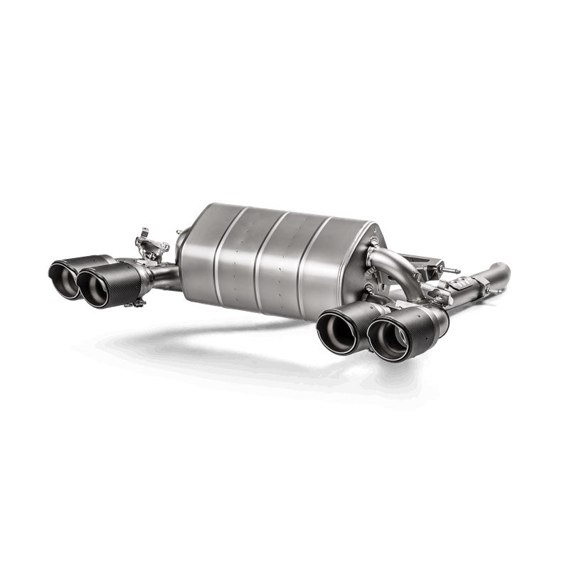 akrapovic slip on exhaust bmw f87 m2 competition cs