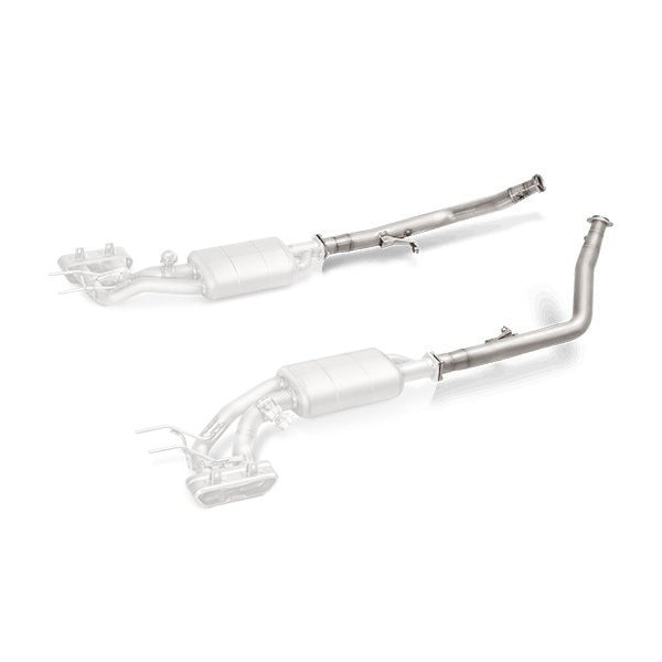 Akrapovic downpipes with cat Mercedes G63 AMG W463
