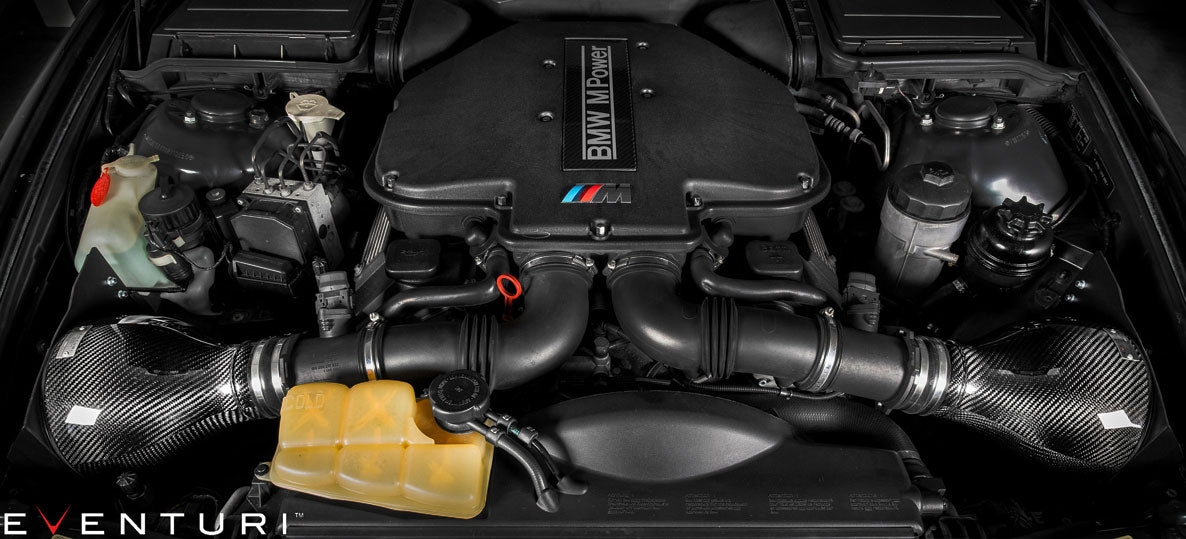 Eventuri Carbon Intake | BMW e39 M5 installed engine bay