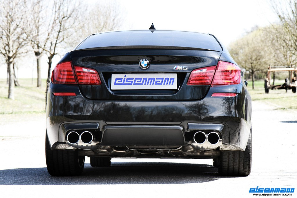 Eisenmann 4 x 90mm Performance Exhaust // BMW F10 M5