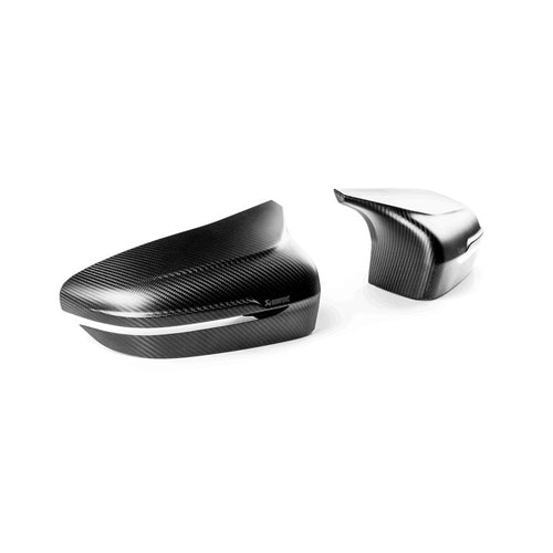 BMW F91 F92 M8 Carbon Mirror Caps Akrapovic