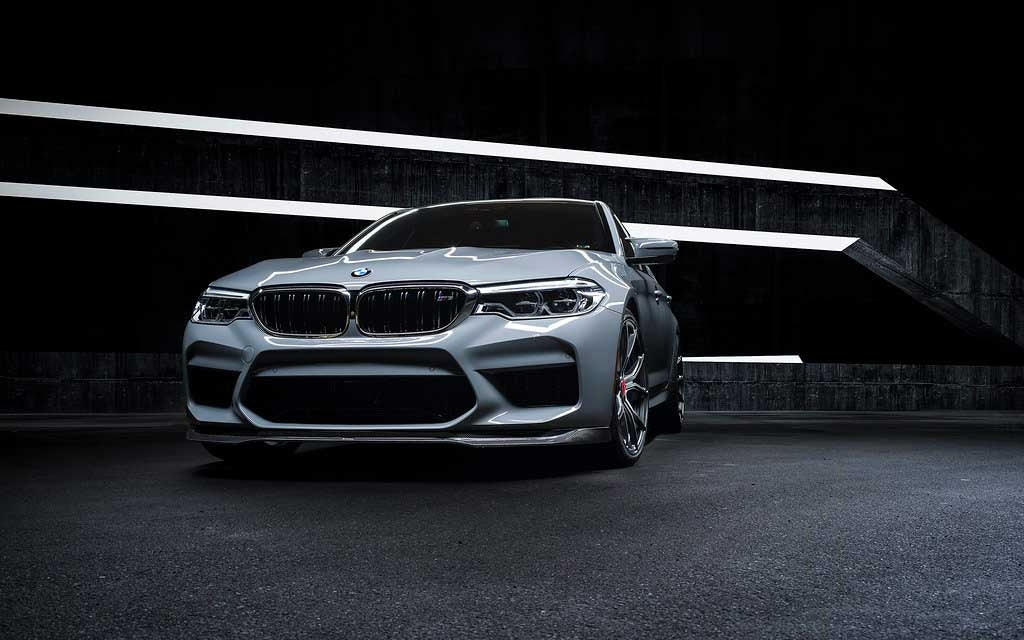bmw f90 m5 vorsteiner frontspoiler carbon 