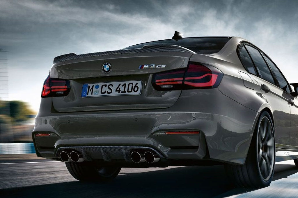 bmw m3 cs lip spoiler boot f80 carbon 51628076872 