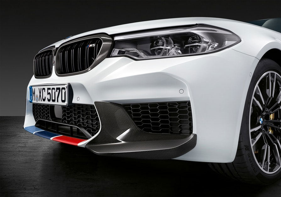 bmw m5 f90 front splitters carbon performance 51192449921 