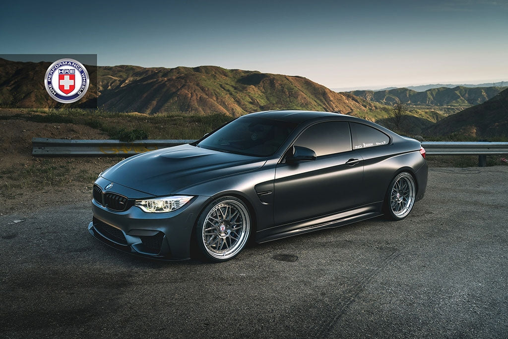 bmw m4 hre 540 polished dark clear 