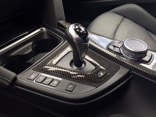BMW M Performance carbon Afdekking voor de schakelconsole