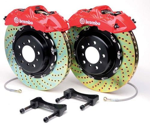 blank- Brembo GT BBK Big Brake Kit BMW F82 M4 380x34 2-delig - voorzijde