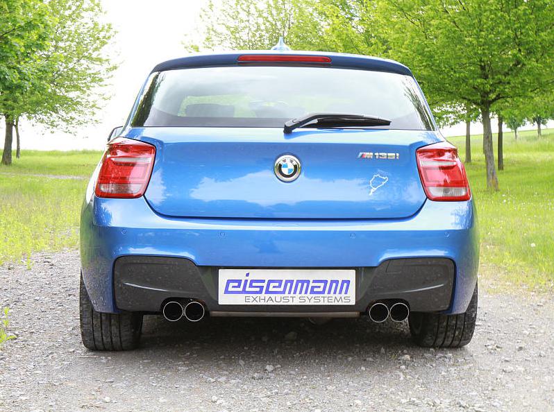 eisenmann exhaust bmw 1 serie f20 f21 m135i  4x76mm 5 