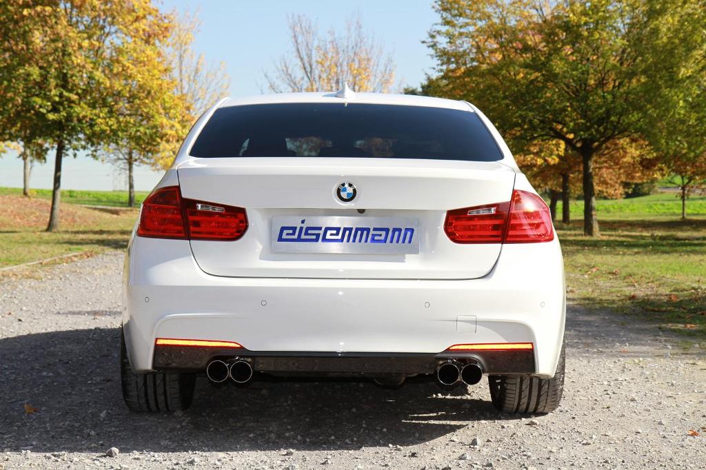 Eisenmann 4 x 76 mm prestatie-uitlaat // BMW F30 335i