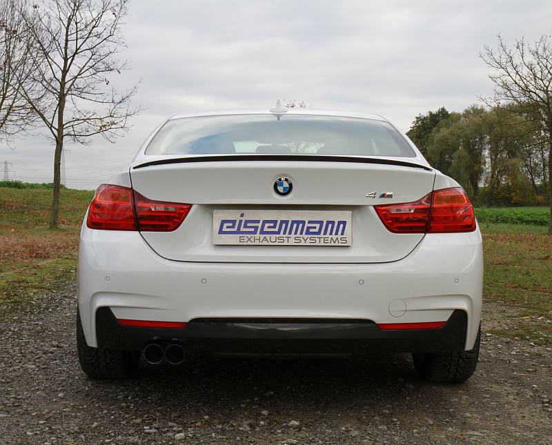 Eisenmann 2 x 76 mm prestatie-uitlaat // BMW F32 428i