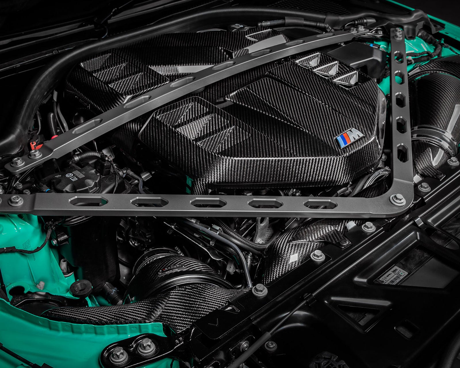 Eventuri BMW G80 M3 G82 M4 Carbon Engine Cover - Baan Velgen