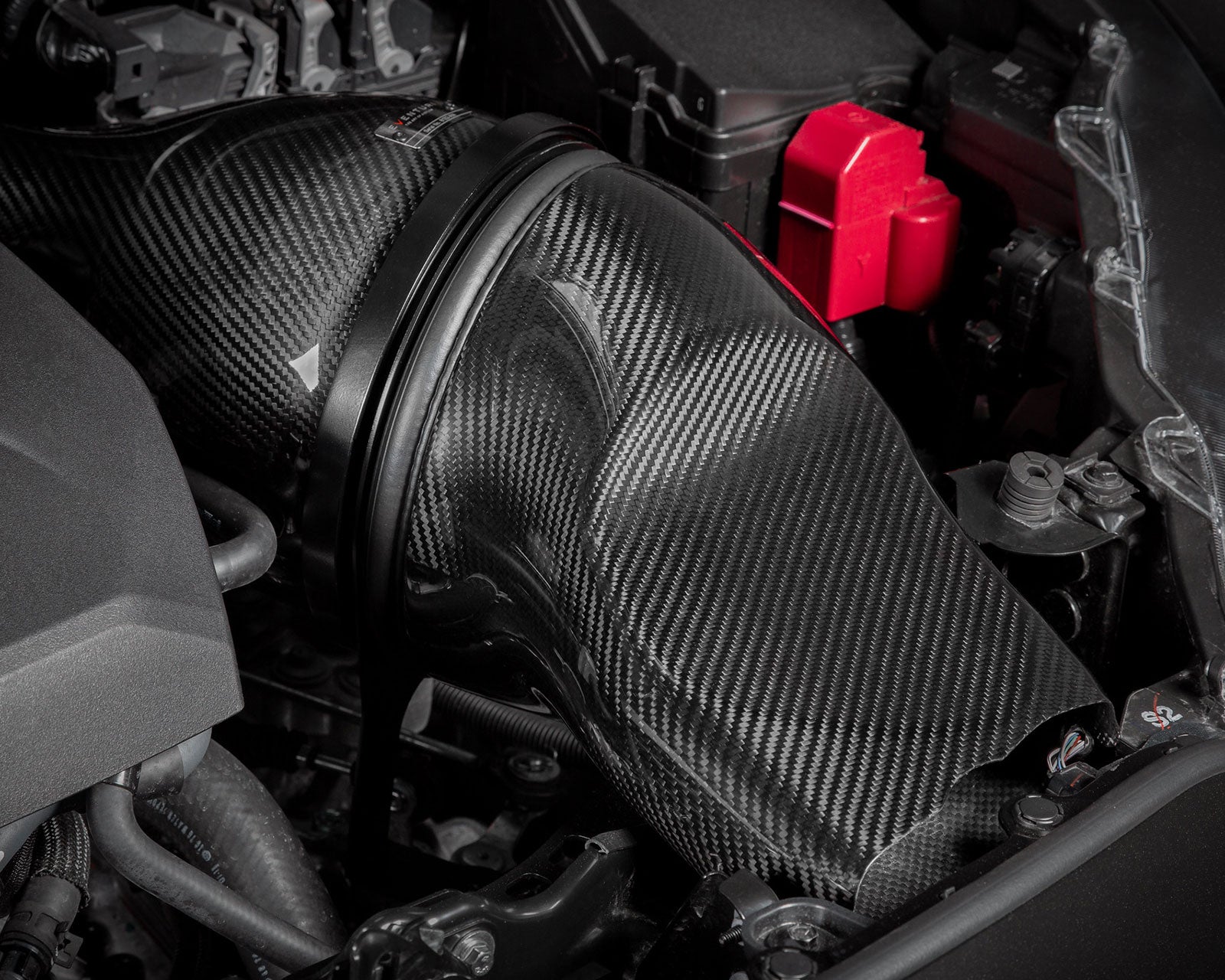 Eventuri Carbon Intake Toyota Yaris GR with a gloss carbon finish