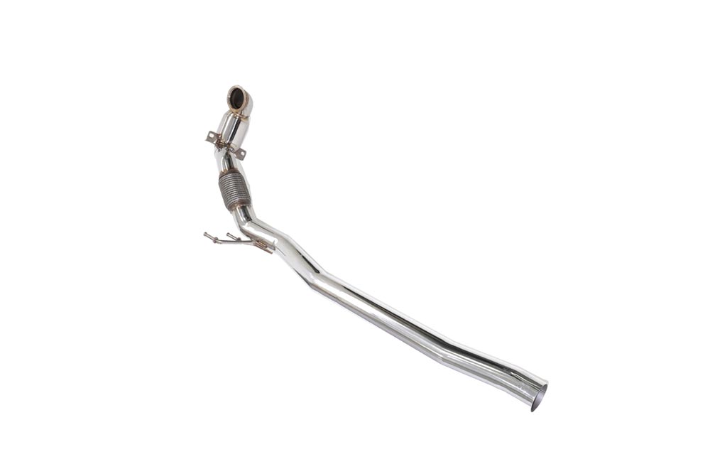 ipe innotech performance exhaust performance line audi 8v s3 downpipe cat pipe 1 3 