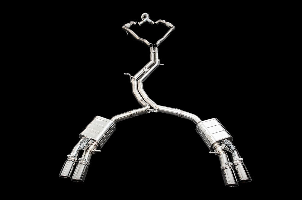 ipe innotech performance exhaust performance line audi b9 s4 s5 full system 