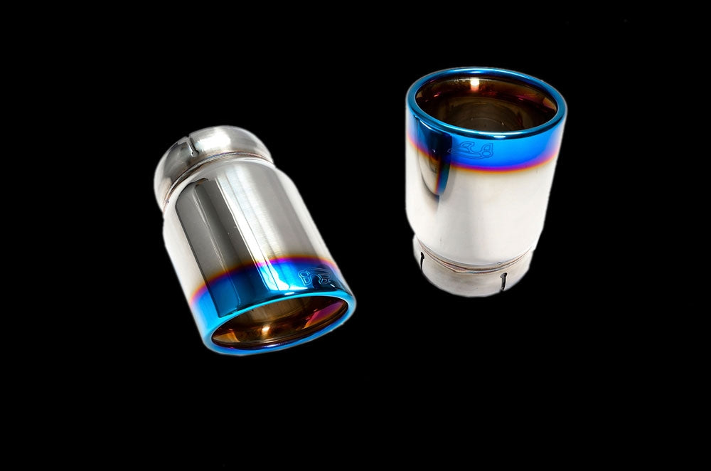 ipe innotech performance exhaust performance line audi b9 s4 s5 tips titanium blue 