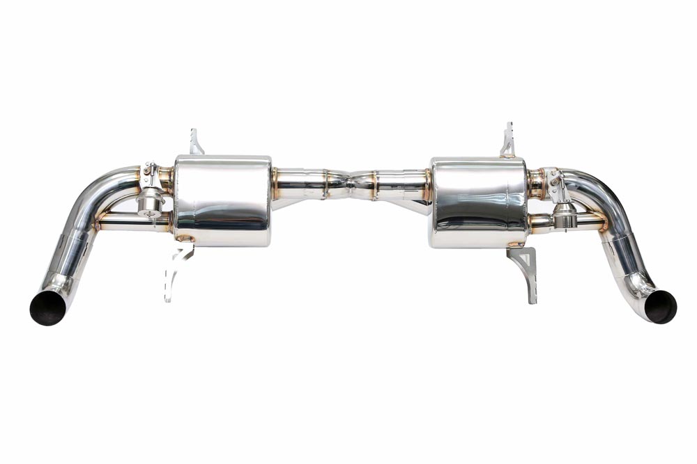 ipe innotech performance exhaust performance line audi r8 v10 2014 2015 full system 3 