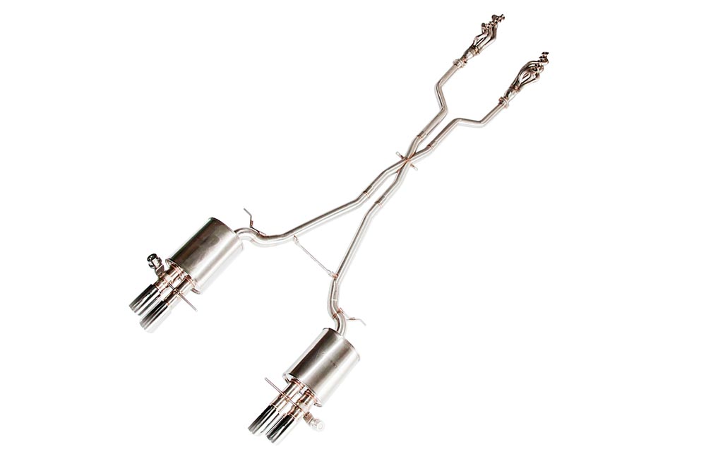 ipe innotech performance exhaust performance line bmw e63 m6 full system 6 