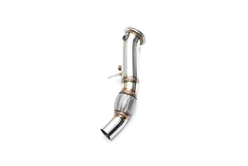 ipe innotech performance exhaust performance line bmw f32 420i 428i cat bypass pipe 1 3 