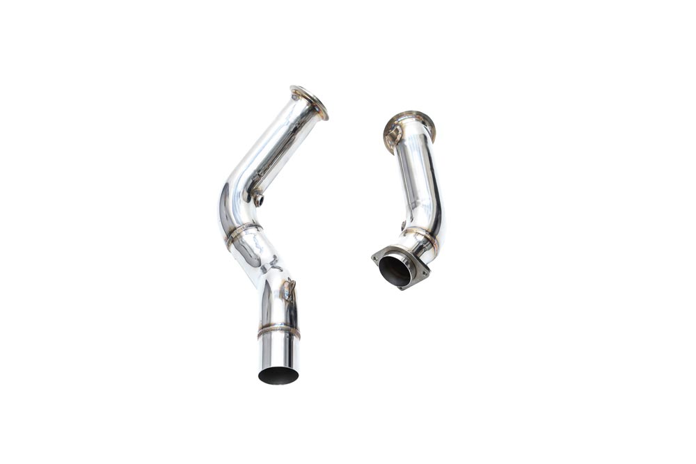 ipe innotech performance exhaust performance line bmw f80 m3 f82 m4 downpipe cat bypass 3 3 