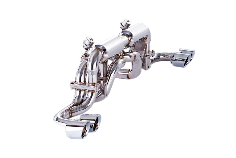 ipe innotech performance exhaust performance line ferrari 360 modena valvetronic muffler remote control module tips 3 1 