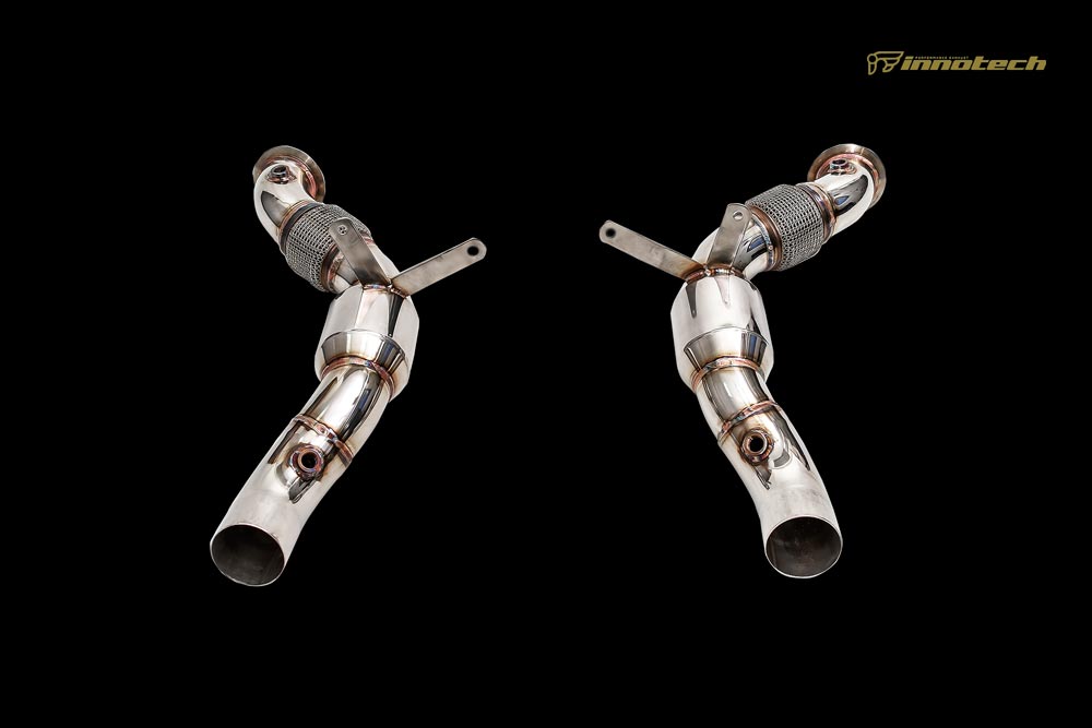 ipe innotech performance exhaust performance line ferrari 488 gtb cat pipes 1 