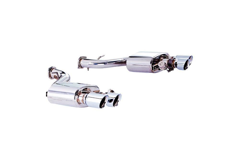 ipe innotech performance exhaust performance line ferrari 599 gtb fiorano valvetronic muffler remote control module tips 1 