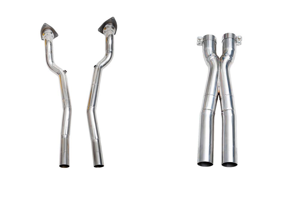 ipe innotech performance exhaust performance line ferrari ff cat bypass pipes x pipe 1 1 
