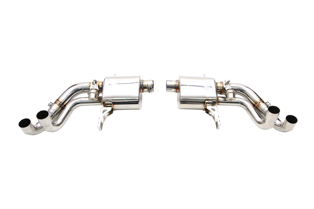 ipe innotech performance exhaust performance line lamborghini huracan valvetronic muffler 1 