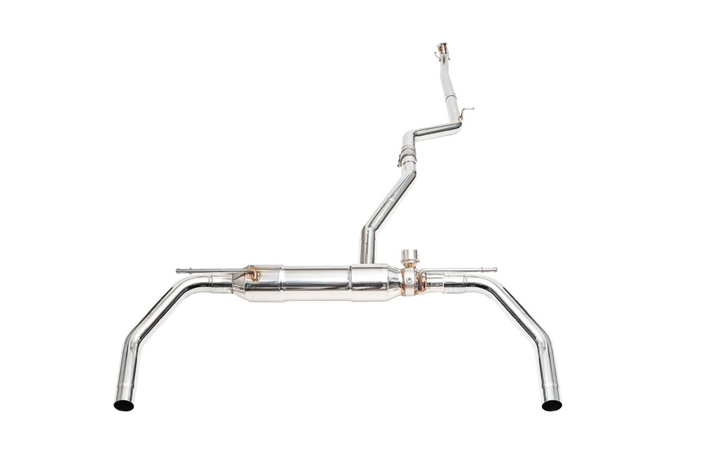 ipe innotech performance exhaust performance line mercedes benz c117 cla250 front mid pipe valvetronic muffler remote control module 2 4 