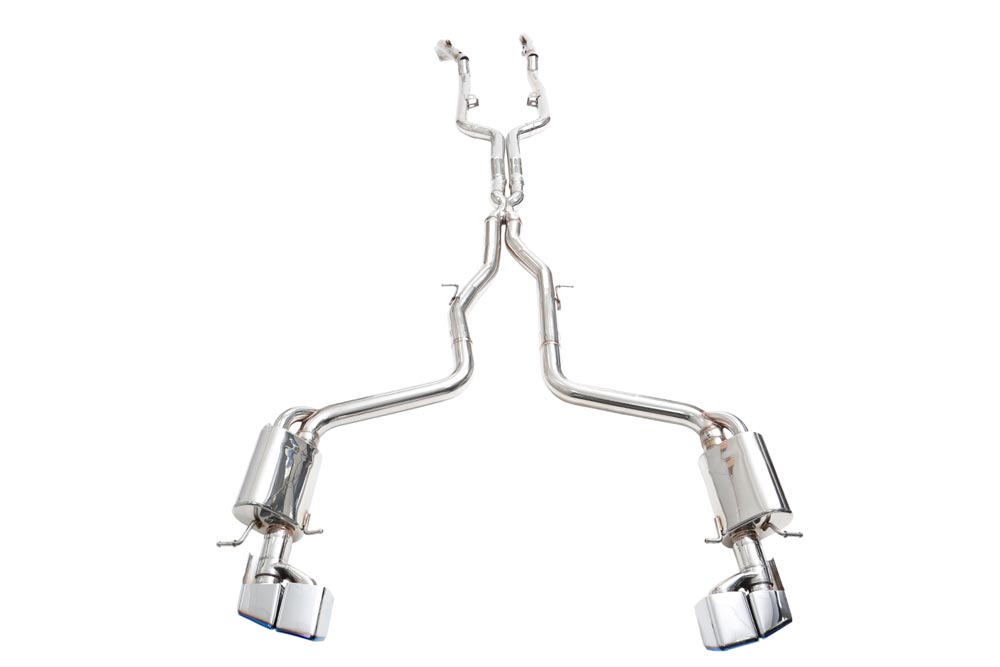 ipe innotech performance exhaust performance line mercedes benz w218 cls63 amg full system 6 