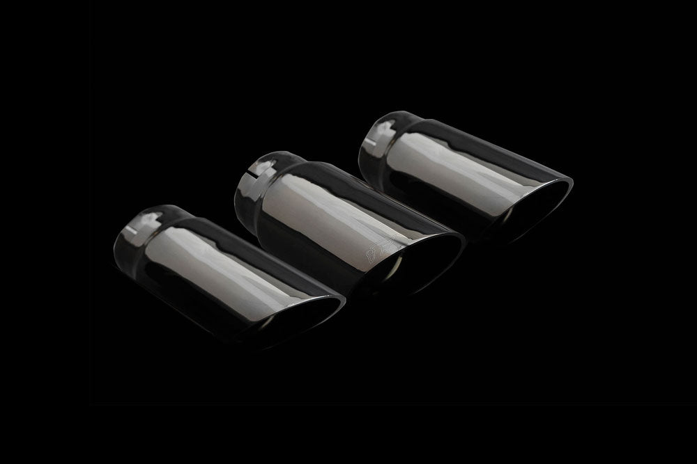 IPE black chrome tailpipes for Mercedes G63 AMG W463