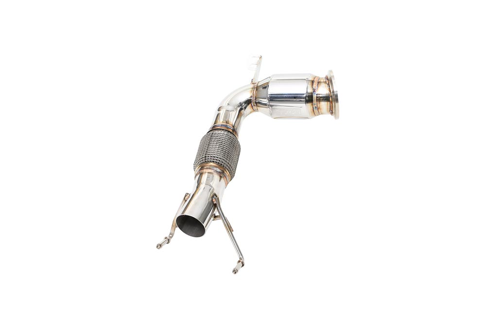 ipe innotech performance exhaust performance line mini cooper s f56 cat pipe 1 3 