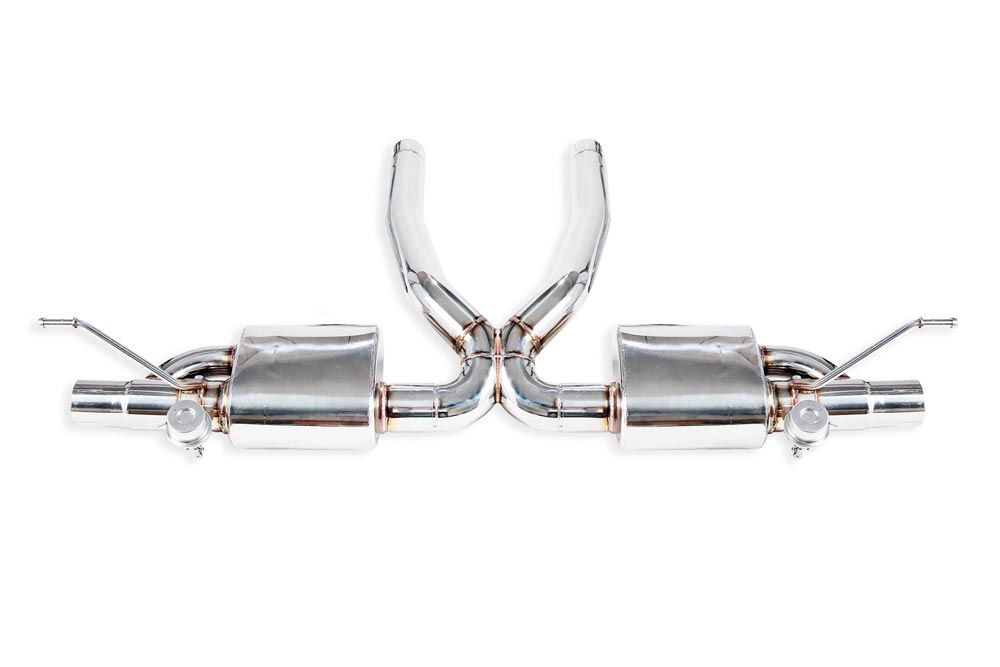 ipe innotech performance exhaust performance line porsche 955 cayenne valvetronic muffler 2 3 1 