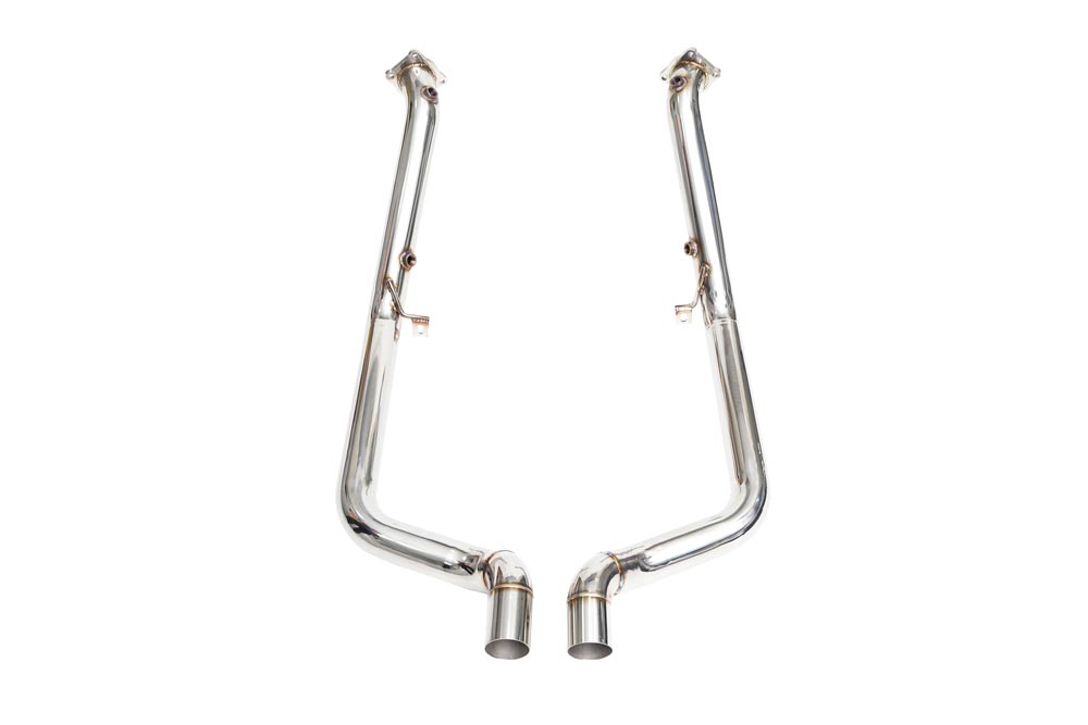 ipe innotech performance exhaust performance line porsche 970 panamera s cat bypass 1 3 