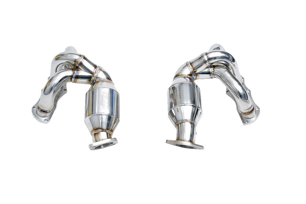 ipe innotech performance exhaust performance line porsche 987 2 boxster cayman headers cat 1 3 