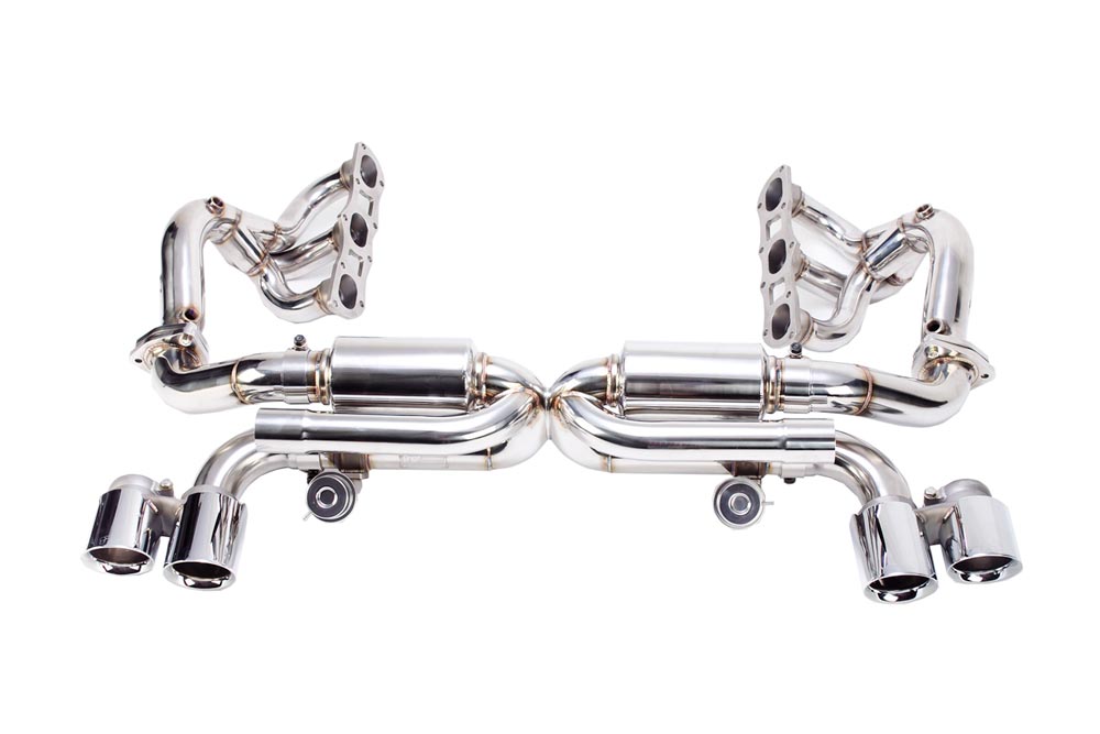 ipe innotech performance exhaust performance line porsche 991 carrera full evolution system 6 
