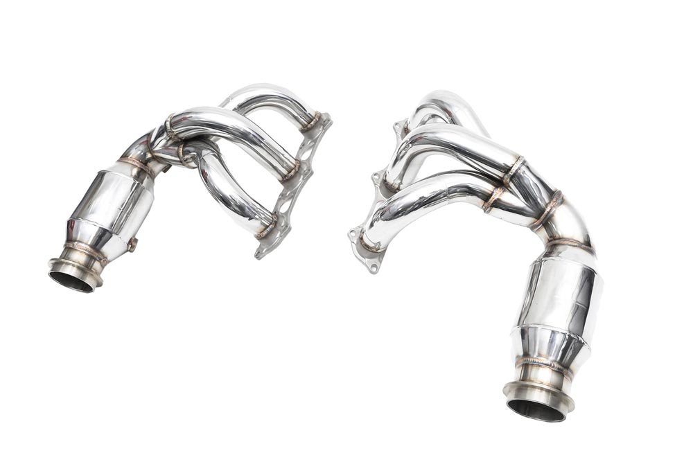 ipe innotech performance exhaust performance line porsche 991 gt3 rs headers cat bypass pipe 2 3 